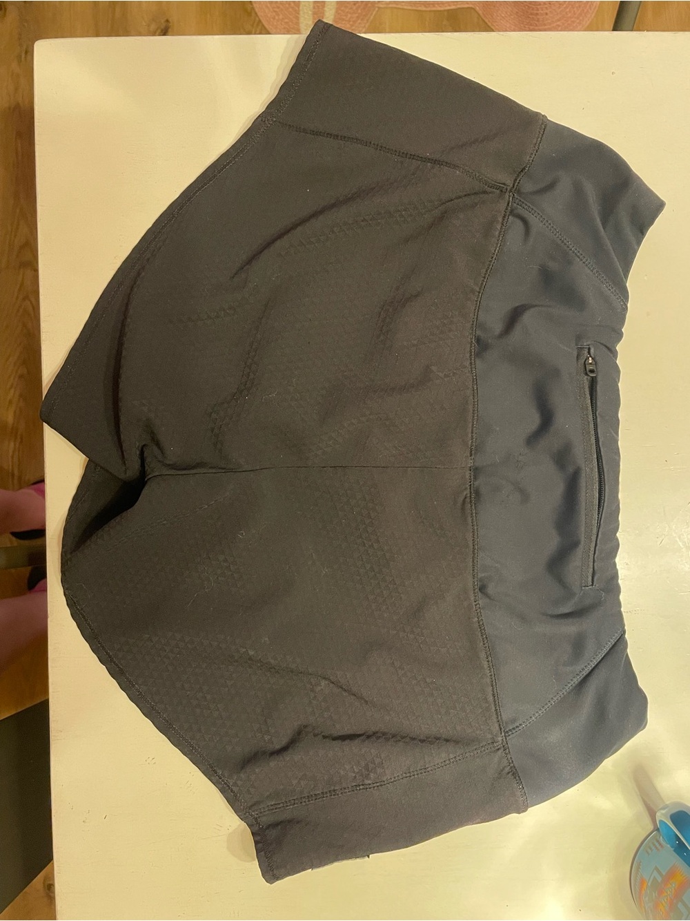 Oiselle Athletic Running Shorts Black - Picture 2 of 4